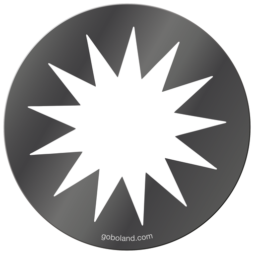 1 100 010 - 13 Point Star