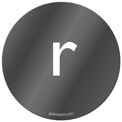 1 600 218 - Lowercase R