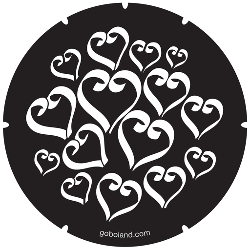 2 431 004 - Calligraphic Hearts